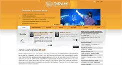 Desktop Screenshot of dirami.cz